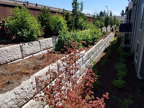residential retaining wall